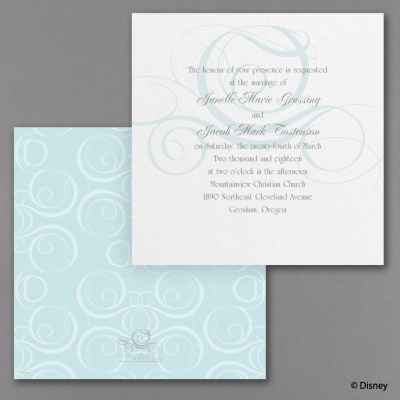 Cinderella Wedding Invitation